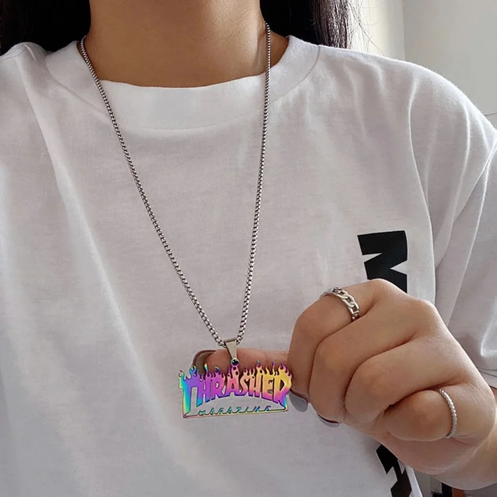 Thrasher Magazine Necklace Pendant 🔥